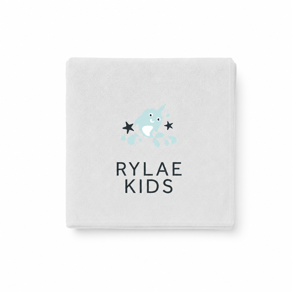 Rylae Kids microfiber cloth on white background